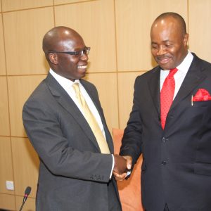 Wale Tinubu With Governor Akpabio Of Akwa-Ibom